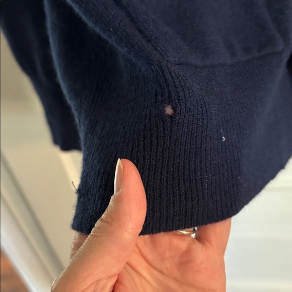 Polo by Ralph Lauren Navy Cashmere Sweater - Picture 4 of 5